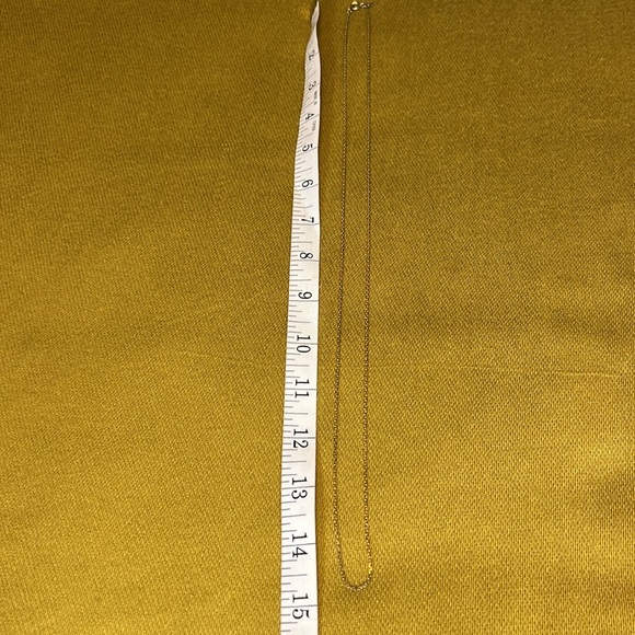 Gold Tone Long Chain Necklace Jewelry - Picture 5 of 5